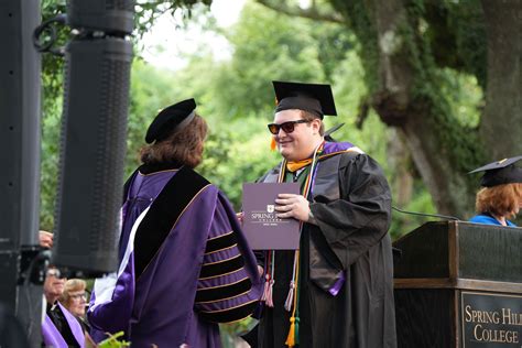Commencement Photos For The Class Of Spring Hill College