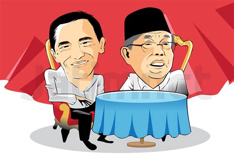 Paling Hits 30 Gambar Kartun Presiden Jokowi Gambar Kartun Ku