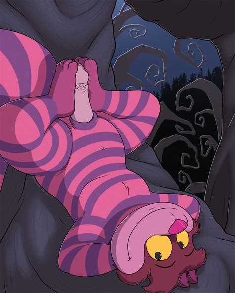 Rule 34 45 Alice In Wonderland Cheshire Cat Feral Genitals Hi Res Male Male Only Orgunis