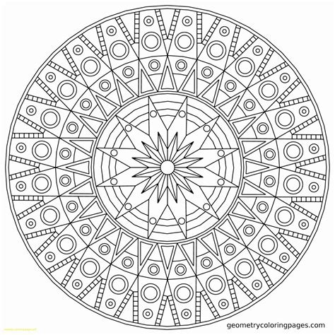 Intricate Mandala Coloring Pages At