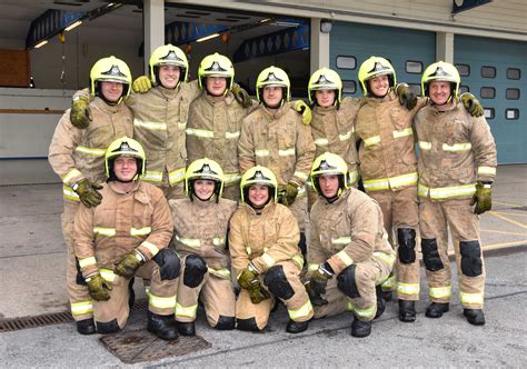 West Yorkshires Newest Firefighters Begin Their Careers Following