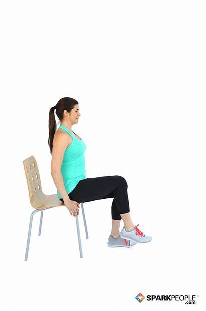 Seated Leg Extensions Exercises Exercise Chair Seniors