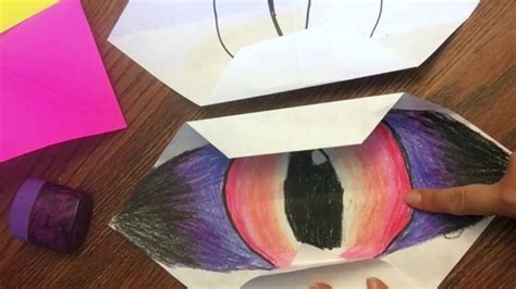 4th Grade Origami Dragon Eye Week 7 Youtube