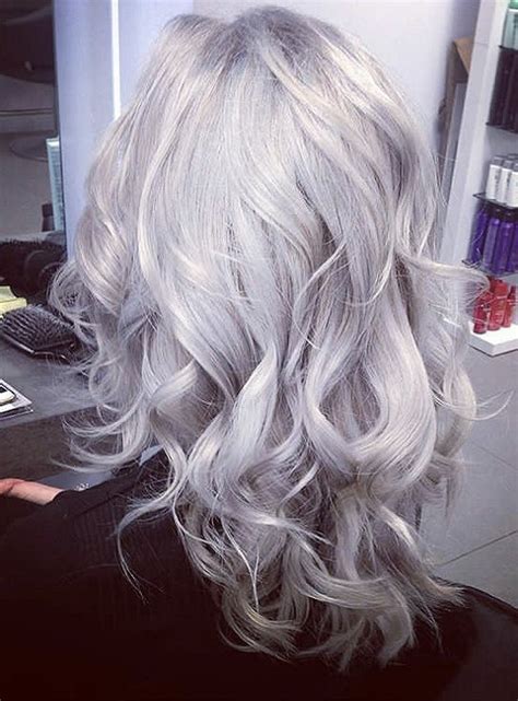 Silver Grey And Platinum Blonde Hair Hair Salon Egham