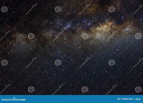 Estrellas Y Galaxia Espacio Exterior Cielo Noche Universo Negro Estelar