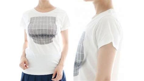 Bigger Breasts Without Surgery D Optical Illusion T Shirt Can Make Your Boobs Look Fuller