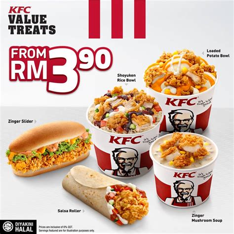 Chicken tuesday adalah antara menu promosi yang terbaik di restoran kfc malaysia. KFC : Value Treats! - Food & Beverages (Fast Food) sale in ...