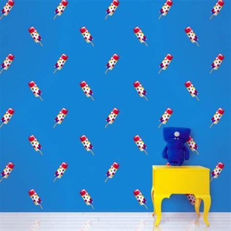 Colorful Wallpaper For Childrens Rooms By Allison Krongard Interior