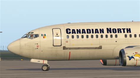 Ixeg Boeing 737 300 Classic Canadian North Heavy Metal X Pilot