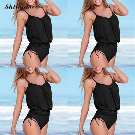 One Piece Swimsuit Plus Size Swimwear Women Monokini 2017 Summer
