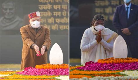 Pm Modi President Pay Tribute To Former Pm Atal Bihari Vajpayee On His Birth Anniversary