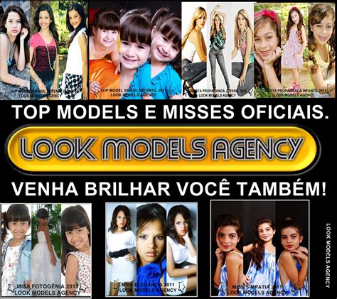 Look Models Agency Top Models e misses oficiais que estarão no VT E FOTOS OFICIAIS DA LOOK