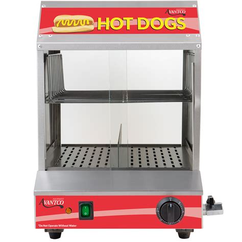 Avantco Hds 175 175 Dog 40 Bun Hot Dog Steamer 120v 1200w