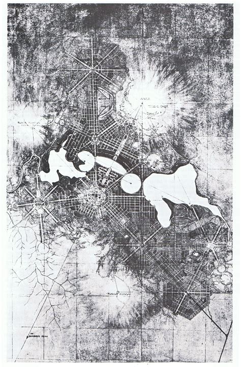 canberra australia plan by walter burley griffin 1912 ink on silk