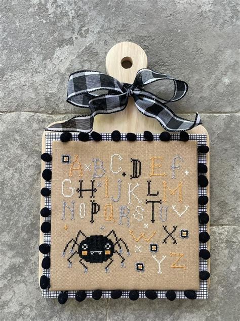 Creepy Crawly Alphabet Cross Stitch By Emily Callsalt And Pepper Stitching