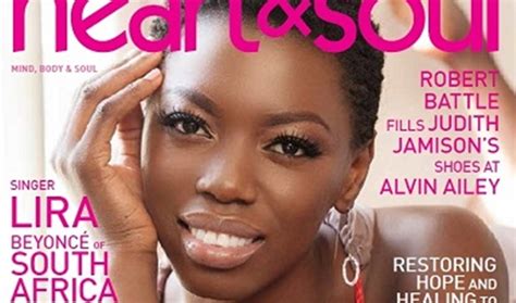 South African Vocalist Lira Covers Heart And Soul Magazine