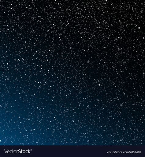 Background Starry Night Sky Eps 10 Royalty Free Vector Image