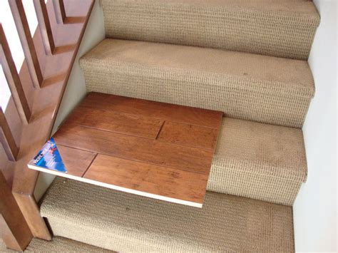 Installing hardwood on stair landing mryoucandoityourself. Opinions on wood stairs (hardwood floors, engineered, townhome, paint) - House -remodeling ...