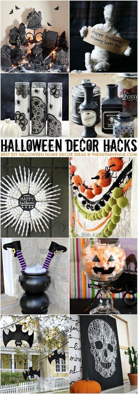Some Of The Best Halloween Decor Hacks Pinterest Goodies Halloween