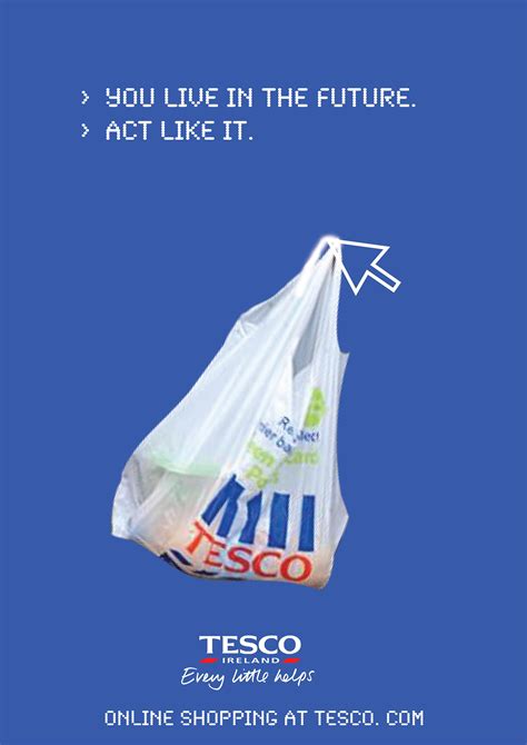 Print Posters For Tesco On Line Shopping On Behance