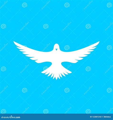 Church Logo The Dove Is A Symbol Of The Holy Spirit Vector