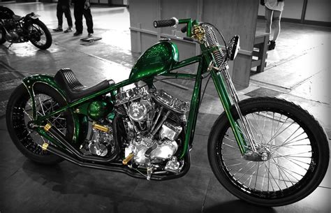 Chemical Candy Customs Motorcycle Bobber Motorcycle Old School Chopper