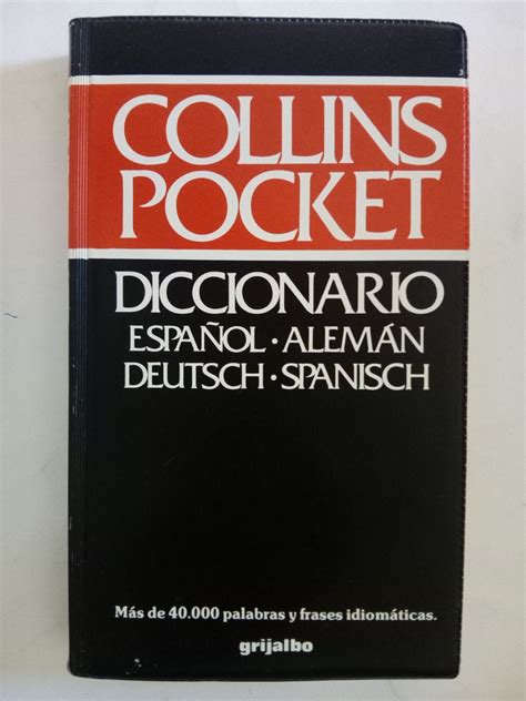 Diccionario Collins Pocket Español Alemán Deutsch Spanisch Librería Ofisierra