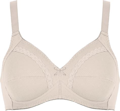 Naturana Womens Soft Cup 100 Cotton Everyday Wireless Bra 86545 Cup Aa E Ebay