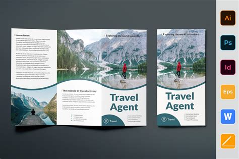 Travel Agency Flyer Template Travel Brochure Design T