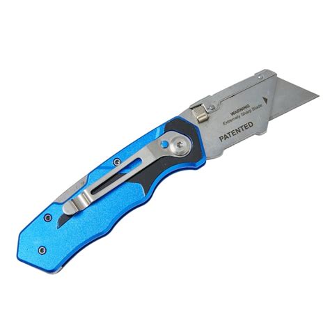 Kobalt 3pk Lockback 18mm 3 Blade Folding Utility Knife At