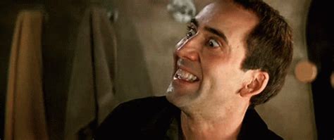 Nicolas Cage Excited GIF Nicolas Cage Excited Creepy Discover Share GIFs