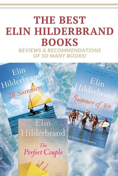 Printable List Of Elin Hilderbrand Books