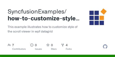 GitHub SyncfusionExamples How To Customize Style Of The Scroll Viewer