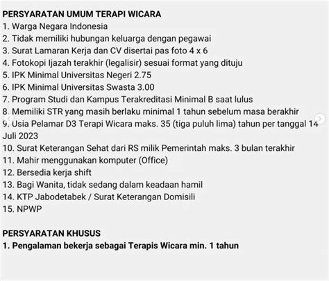 LOKER RUMAH SAKIT UMUM DAERAH KRAMAT JATI - INFO LOKER TERBARU DALAM NEGERI