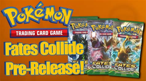 Pokemon Tcg Fates Collide Pre Release Youtube