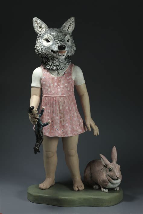 Animalhuman Hybrid Sculptures And Other Menacing Ceramic Characters