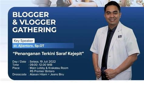 Blogger Vlogger Gathering Bahas Terapi Saraf Kejepit Di RS Premier