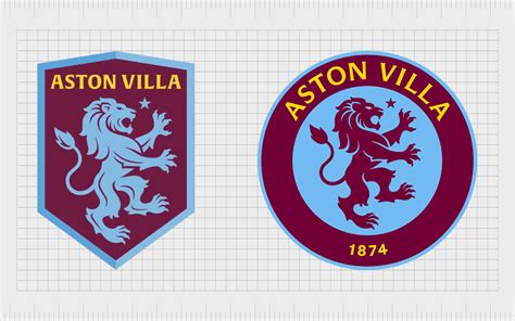 aston villa logo history a roaring tale of the iconic lion