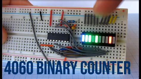 4060 Binary Counter Circuit Youtube