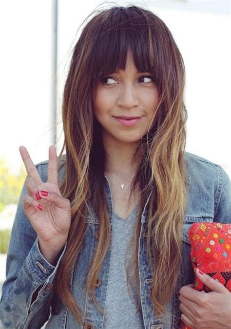 18 Freshest Long Layered Hairstyles With Bangs Crazyforus