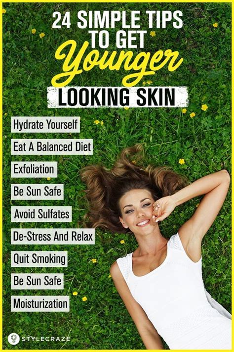 24 Simple Tips To Get Younger Looking Skin We Crave For The Kind Of