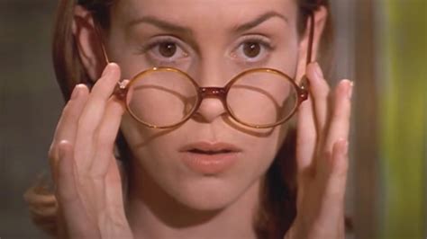 In Matilda 1996 Miss Honey Lowers Her Eyeglasses In A Suggestive Fashion Actually Not