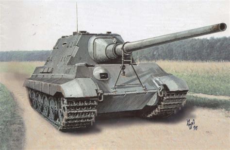 Sd Kfz 186 12 8 cm Jagdpanzer Jagdtiger Ausf B Энциклопедия военной