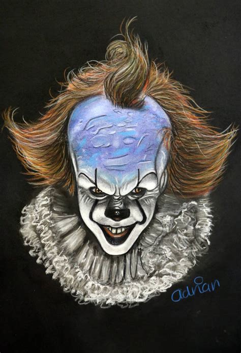 It Pennywise By Adriansportraits On Deviantart