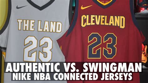 Authentic Vs Swingman Nike Nba Jersey Comparison And Review Youtube