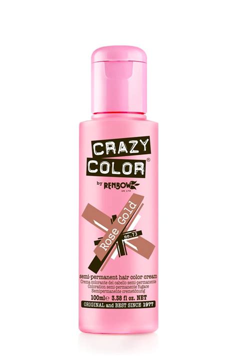 Crazy Color Semi Perm Conditioning Hair Dye Temporary Wash In Colour 73