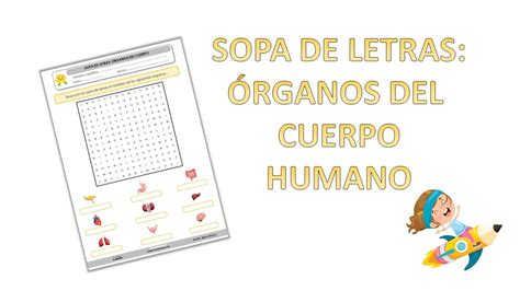 Sopa De Letras Con El Cuerpo Humano Sopa De Letras Cuerpo Humano