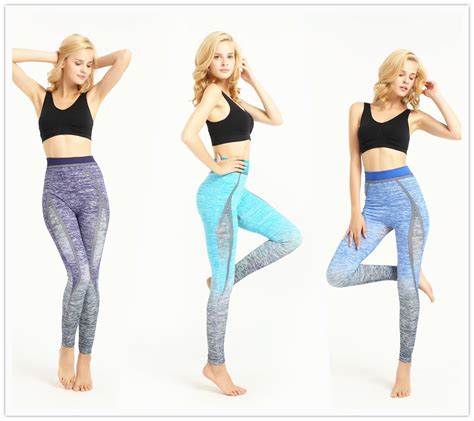 Custom Design Workout Polyester Spandex Sexy Tight Yoga Pants Womens