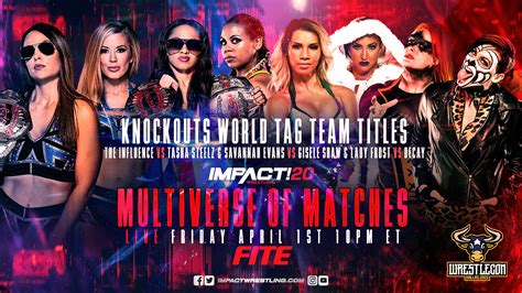 Can The Influence Escape The Multiverse With Their Knockouts World Tag Team Titles In A High