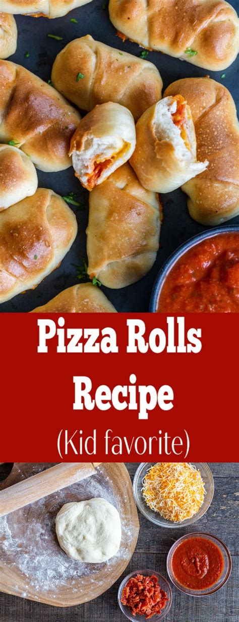 pizza rolls recipe 4 easy steps